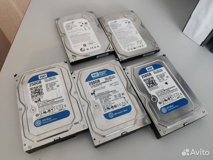 Жёсткие диски HDD 250