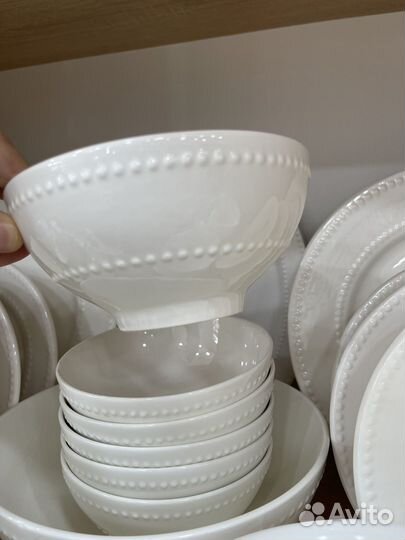 Столовый и чайный сервиз 38 пред