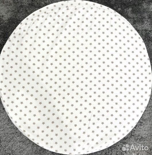 Детский круглый матрас + комплект