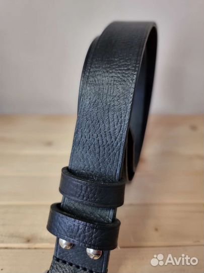 Мужской кожаный ремень