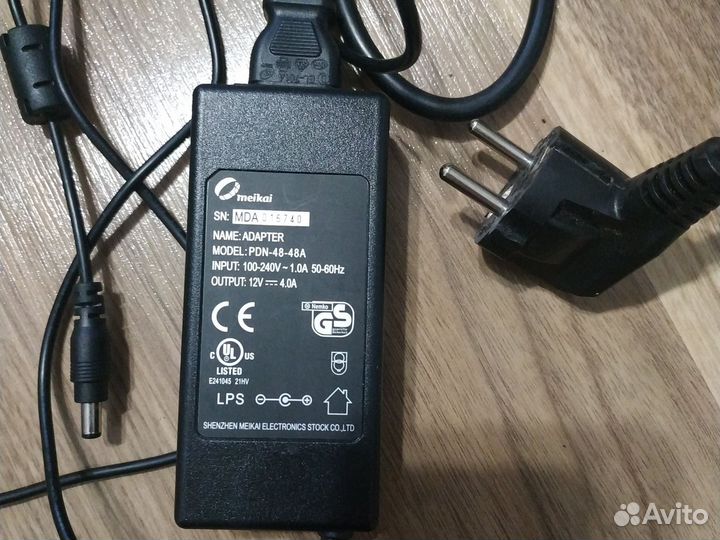 Блок питания 7.5v 3А в наличии