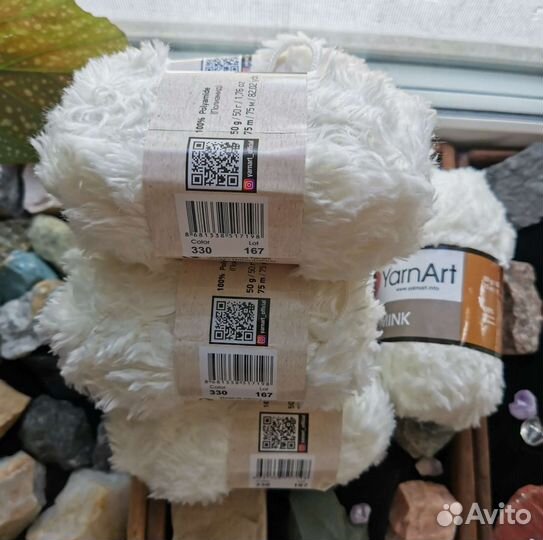 Пряжа для вязания/Нитки/Yarnart mink/Yarnart Jeans