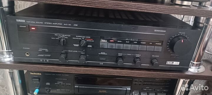 Редкий четырехканальный ресивер Yamaha AVC-30