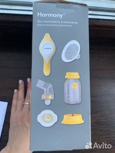 Молокоотсос ручной medela б/у 1 раз