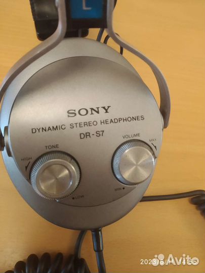 Динамические наушники sony DR-S7
