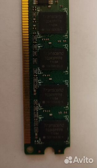Оперативная память Transcend 1G DDR2 800 dimm