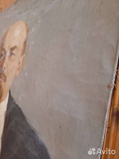 Картина маслом на холсте старинная