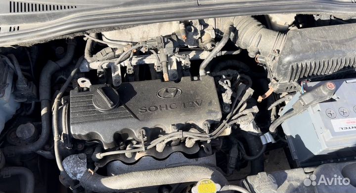 Hyundai Getz двигатель в обвесе G4EA