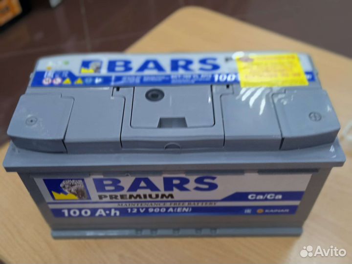 Аккумулятор Bars 100 premium