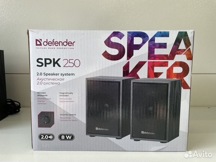Колонки 2.0 Defender SPK 250
