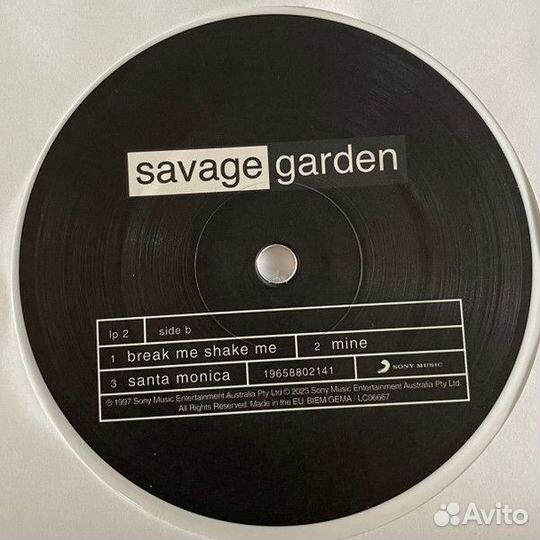Виниловая пластинка Savage Garden - Savage Garden