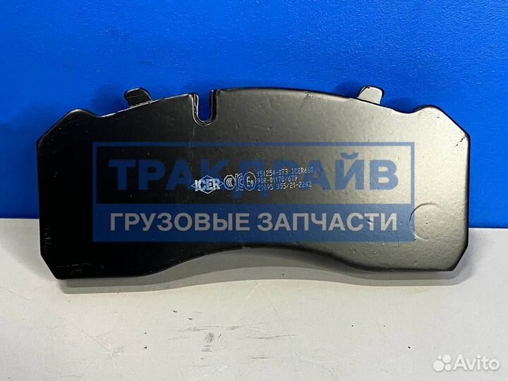 Тормозные колодки WVA 29093, 29094, 29095 Knorr SB6 SN6 полный установочный комплект