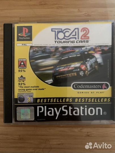 Toca touring cars 2 ps1 pal