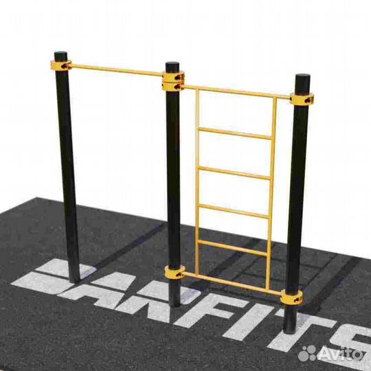 Спортивные Площадки - Шведская стенка, брусья, кач