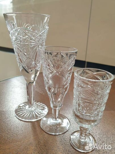 Хрусталь СССР много