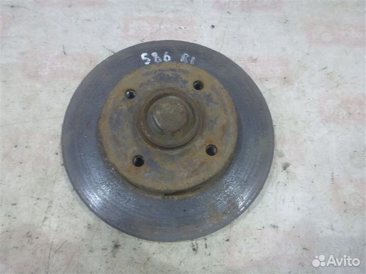 Диск тормозной задний Citroen C4 LA TU5JP4 2006