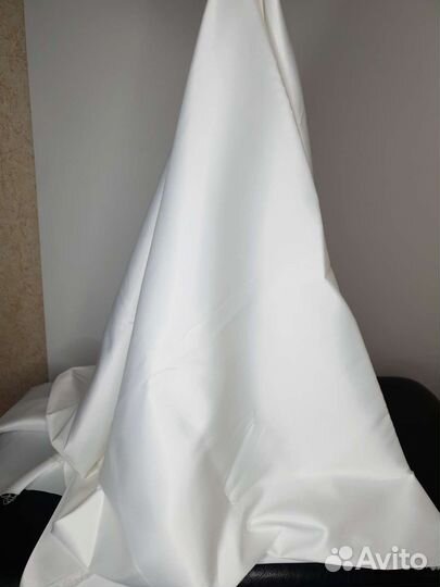 Атласная ткань ссср,Новая,отрез