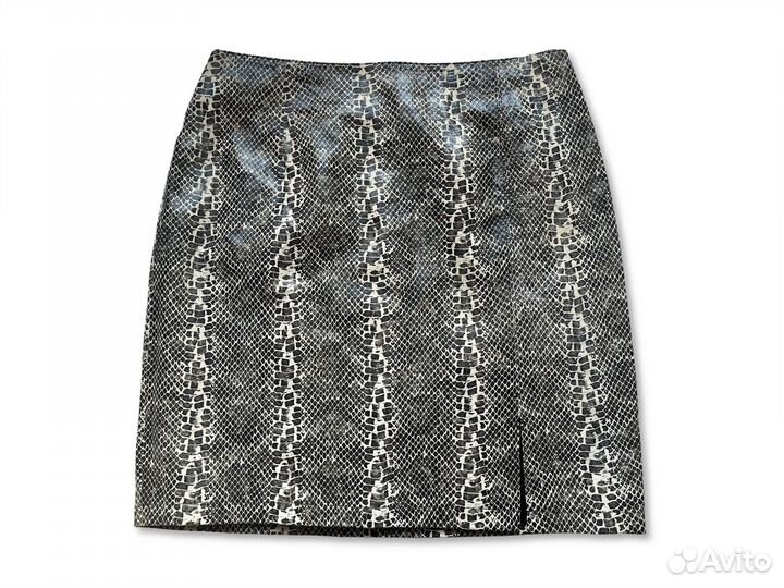 Кожаная юбка