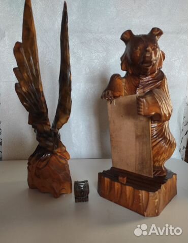 Фигуры из дерева СССР