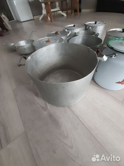 Кастрюли алюминиевые СССР