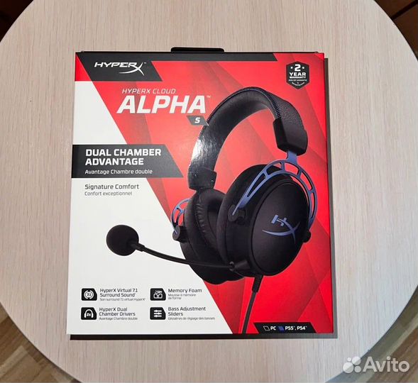 HyperX Cloud Alpha S черный