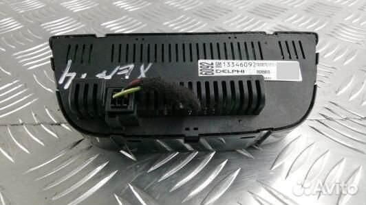 Блок управления печки и климат-контроля opel meriv