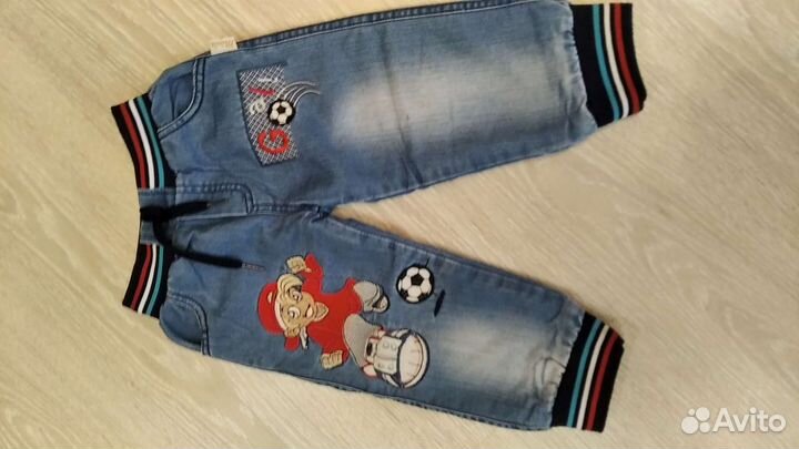 Джинсы утепленные