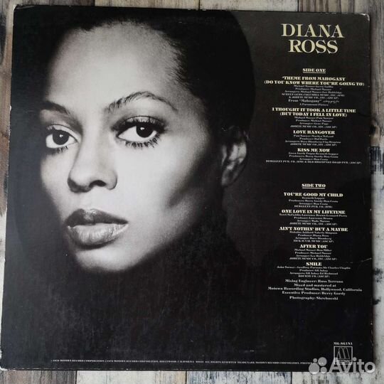 Винил Пластинка Diana Ross 1976 LP