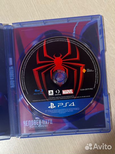 Игра для ps4 ps5: Человек паук: Майлз Моралес
