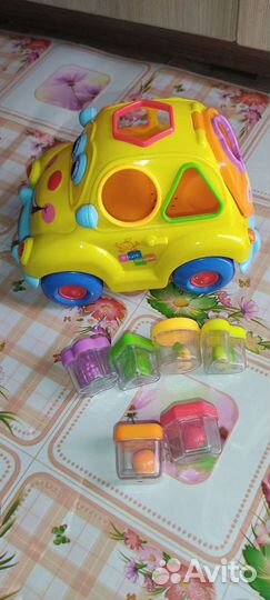 Машинка музыкальная