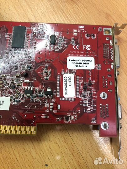 Видеокарта radeon 9600XT 256MB