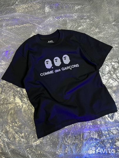 Футболки Bape x CDG