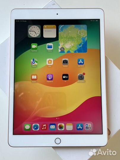 iPad 8 поколения 2020 32GB Wi-Fi Gold акб 100