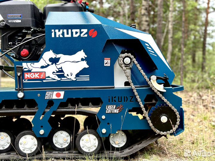 Мотобуксировщик ikudzo-briggs & stratton terrain 1