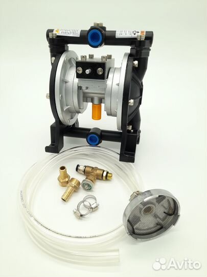 Двойной (двухдиафрагменный) мембранный насос