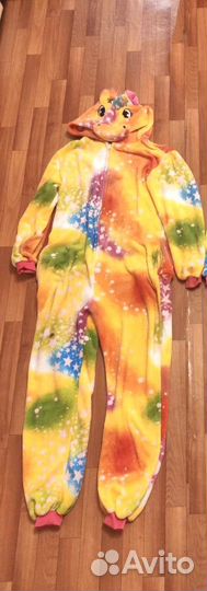 Костюм-пижама Кигуруми Единорог Звездная Галактика