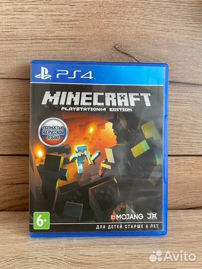 Minecraft ps4 диск