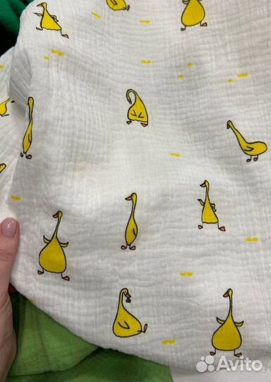 Постельное белье из муслина с рюшами