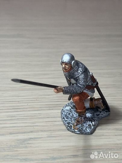 Del Prado. Swiss infantryman, Burgundy, 15th с