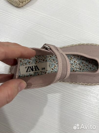 Эспадрильи Zara 28 р-р