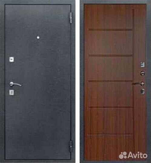 Дверь входная Страж Стандарт Х Лесной орех