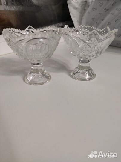 Хрустальная ваза (салатница) СССР