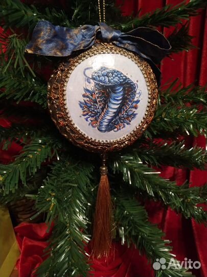 Новогодние украшения ручной работы 