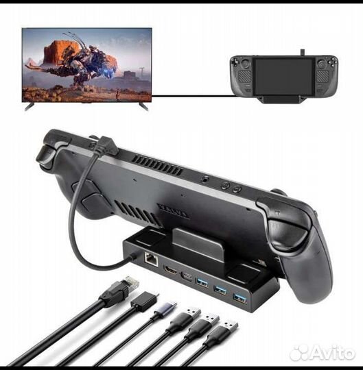 Док станция для steam deck