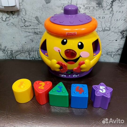 Музыкальный горшок fisher price
