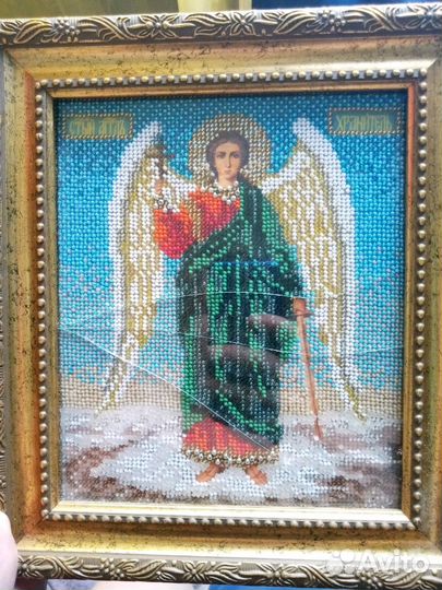 Икона, бисер, 