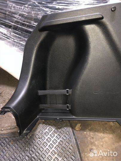 Обшивка багажника киа рио икс лайн