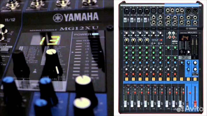 Микшерный пульт yamaha mg12xu