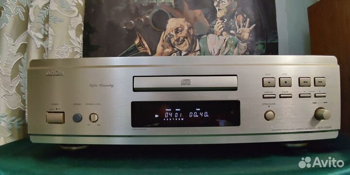 Denon DCD 1550 AR CD проигрыватель Видео работы