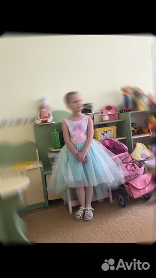 Платье для девочки 122-128